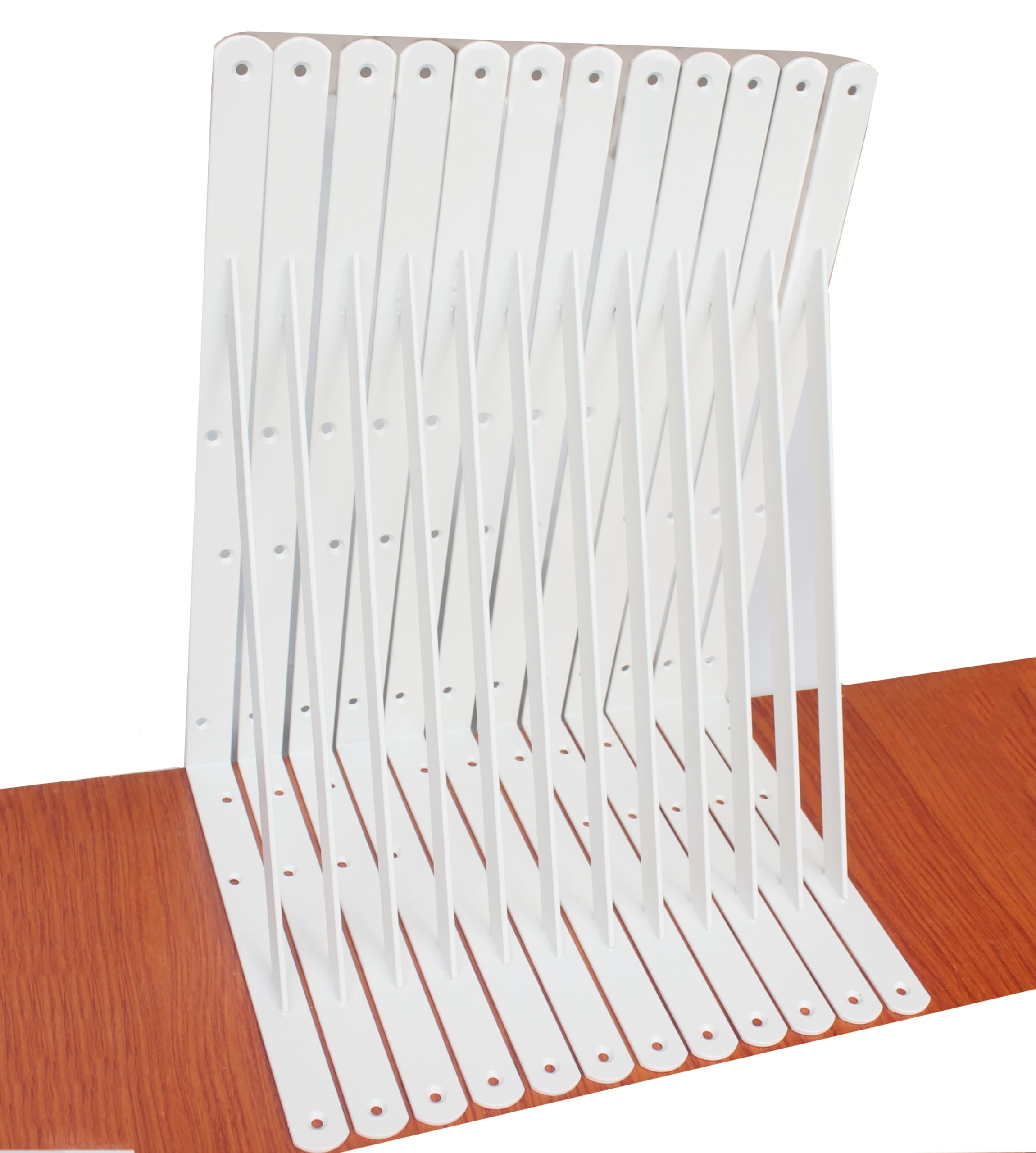 Heavy-Duty Shelf Support Angle Brackets with Screws