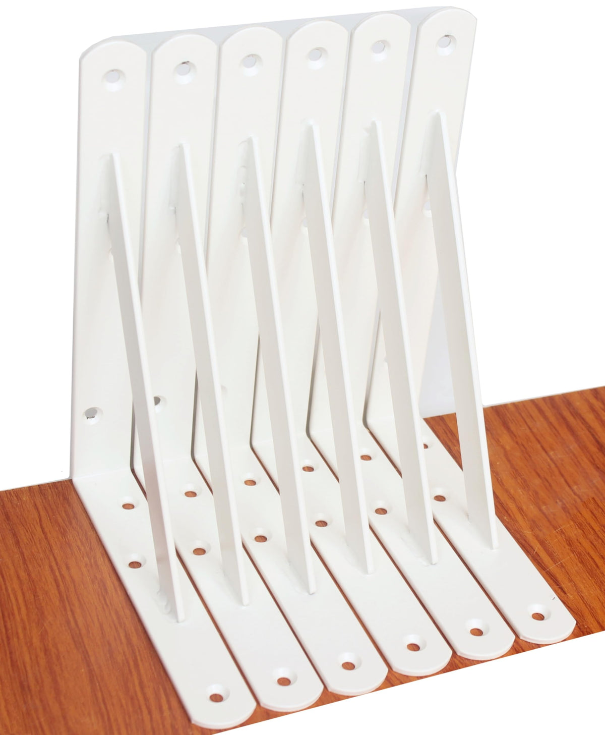 Heavy-Duty Shelf Support Angle Brackets with Screws