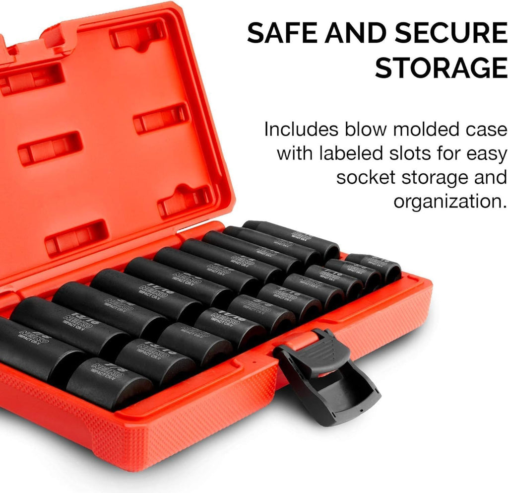 NEIKO 02471A Professional Impact Socket Set