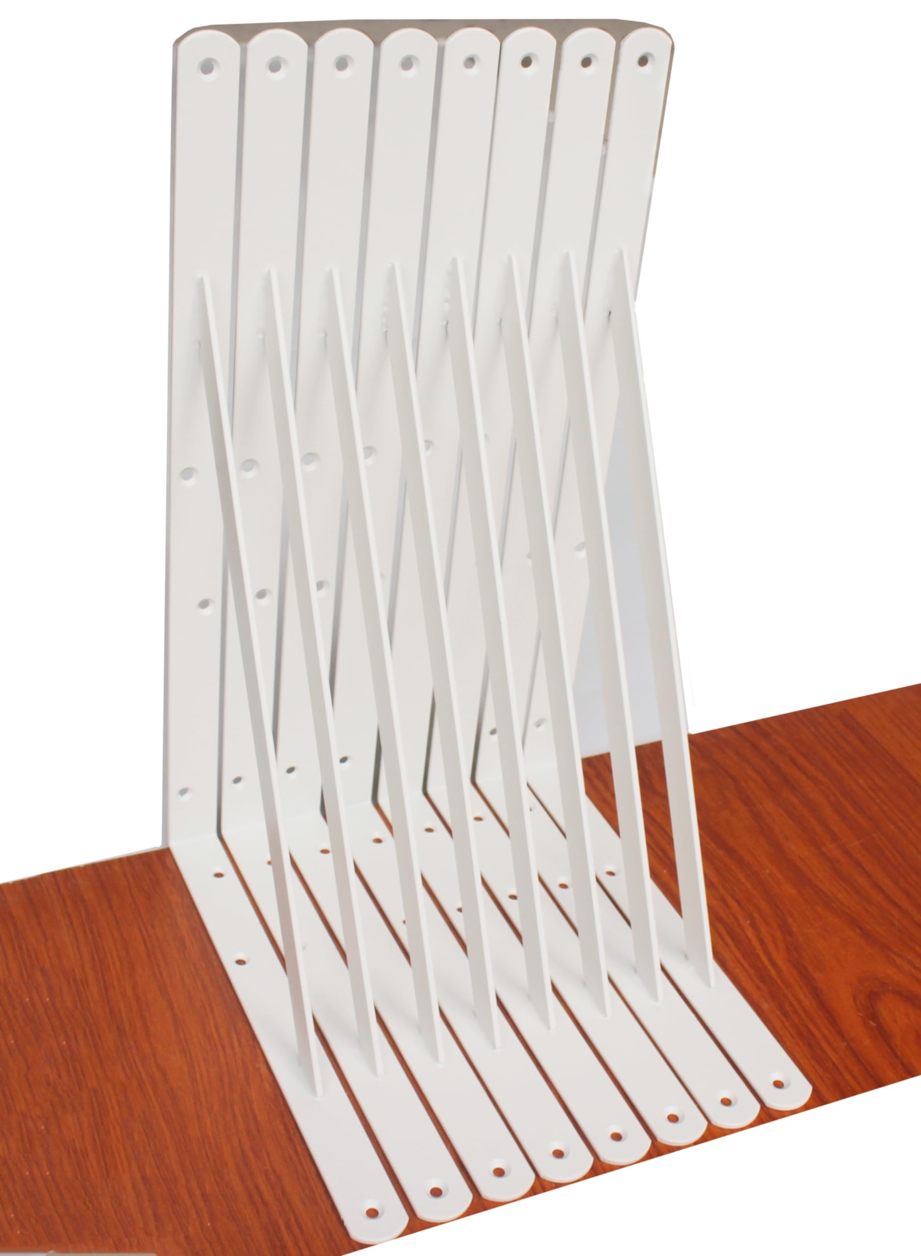 Heavy-Duty Shelf Support Angle Brackets with Screws