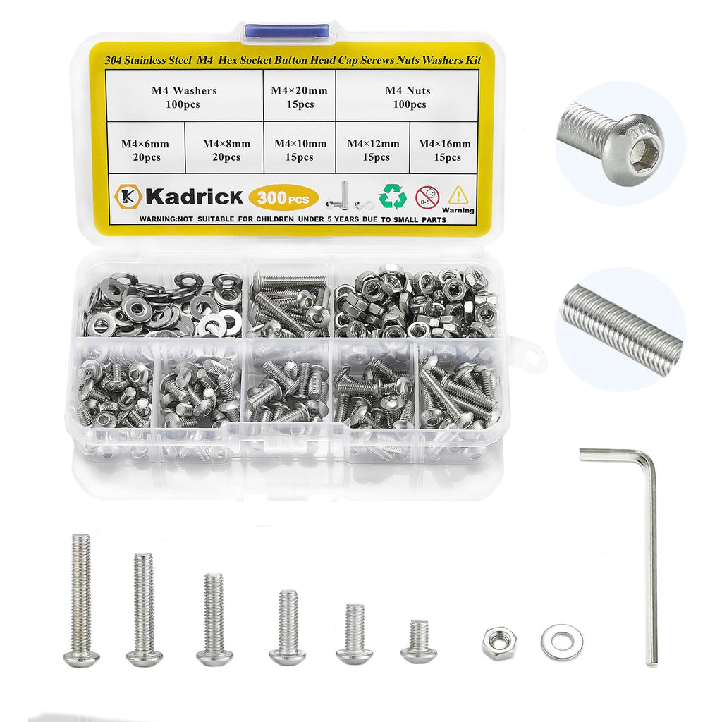 Black Screw Assortment Kit with Storage Case