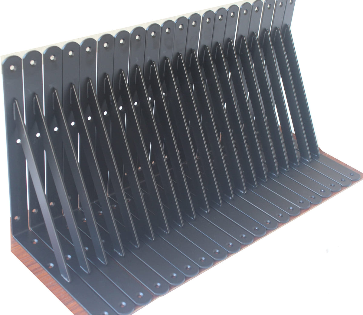 Heavy-Duty Shelf Support Angle Brackets with Screws