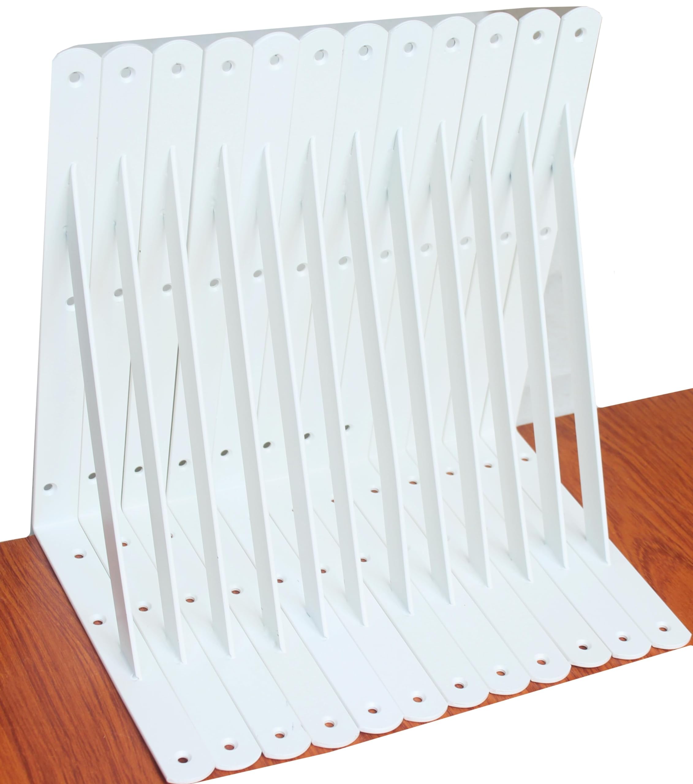 Heavy-Duty Shelf Support Angle Brackets with Screws