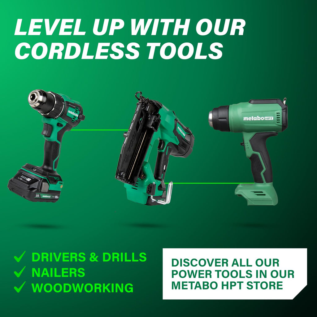 Metabo HPT 12-Inch Dual-Bevel Sliding Miter Saw with Xact Cut