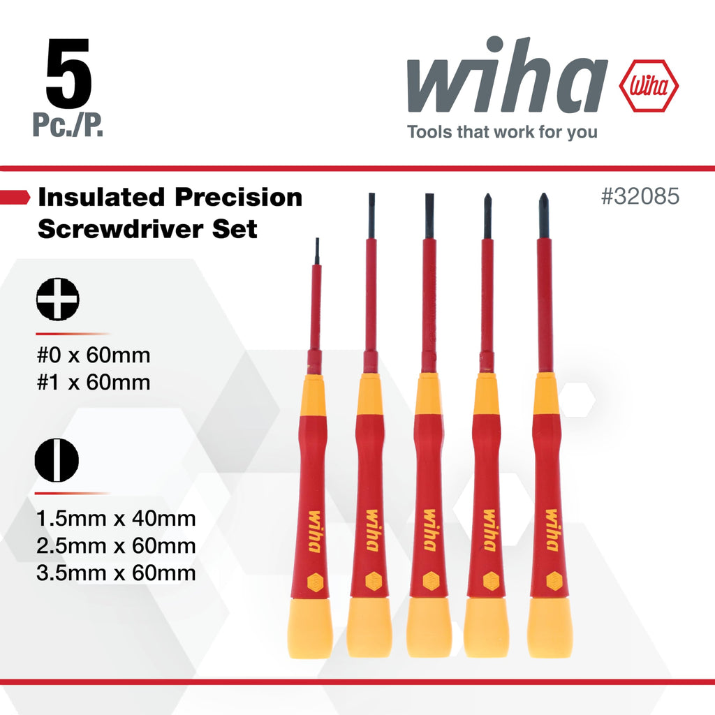 Wiha Professional Insulated Screwdriver Set