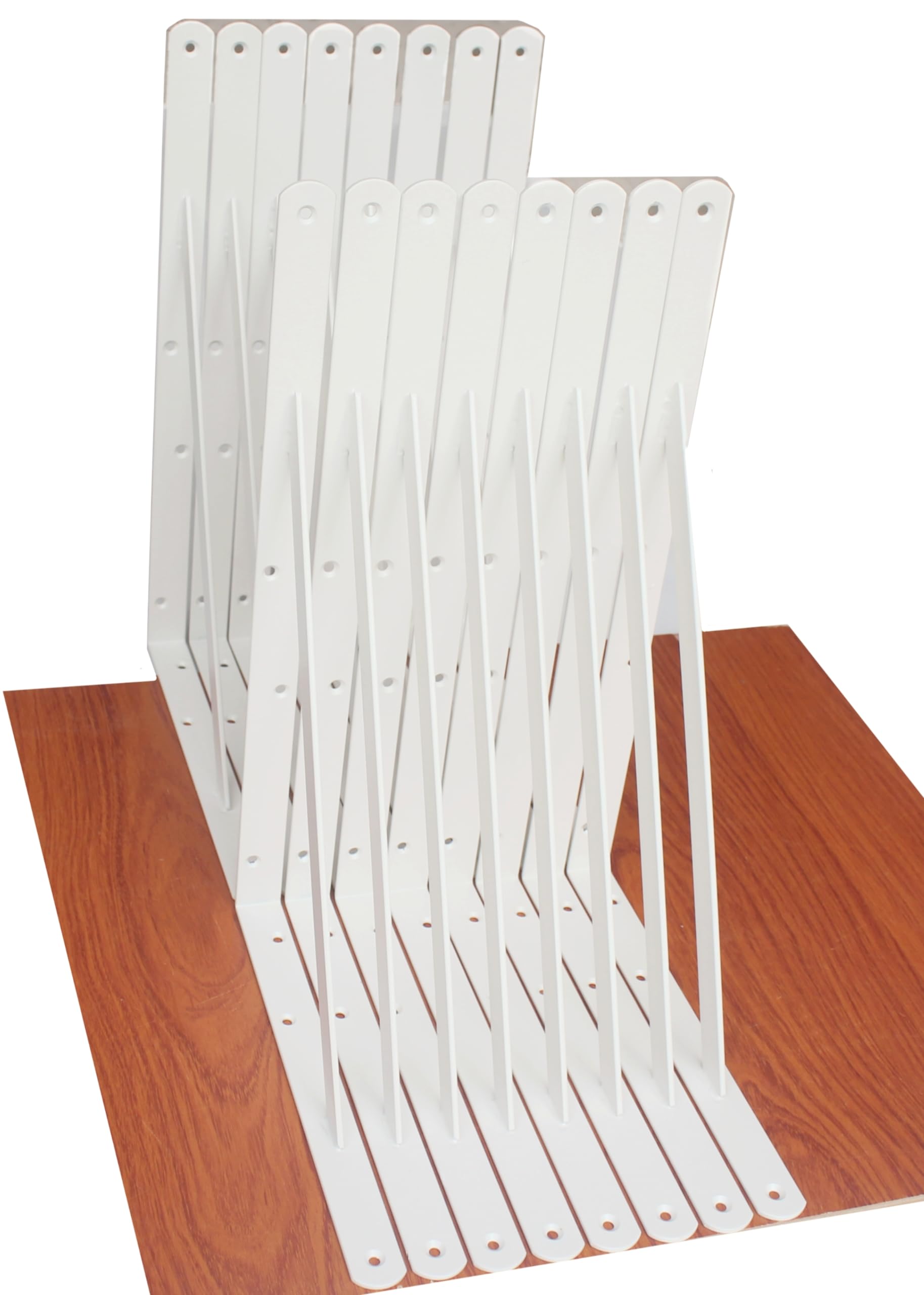 Heavy-Duty Shelf Support Angle Brackets with Screws