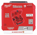 Milwaukee BIG HAWG 10-Piece Carbide Hole Saw Kit