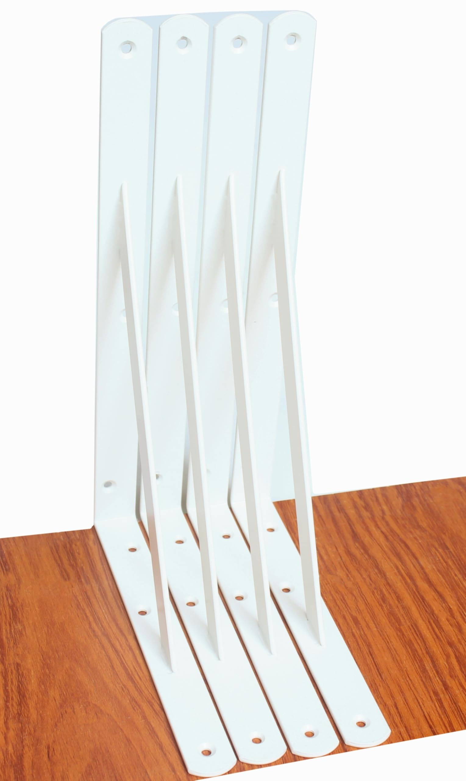Heavy-Duty Shelf Support Angle Brackets with Screws