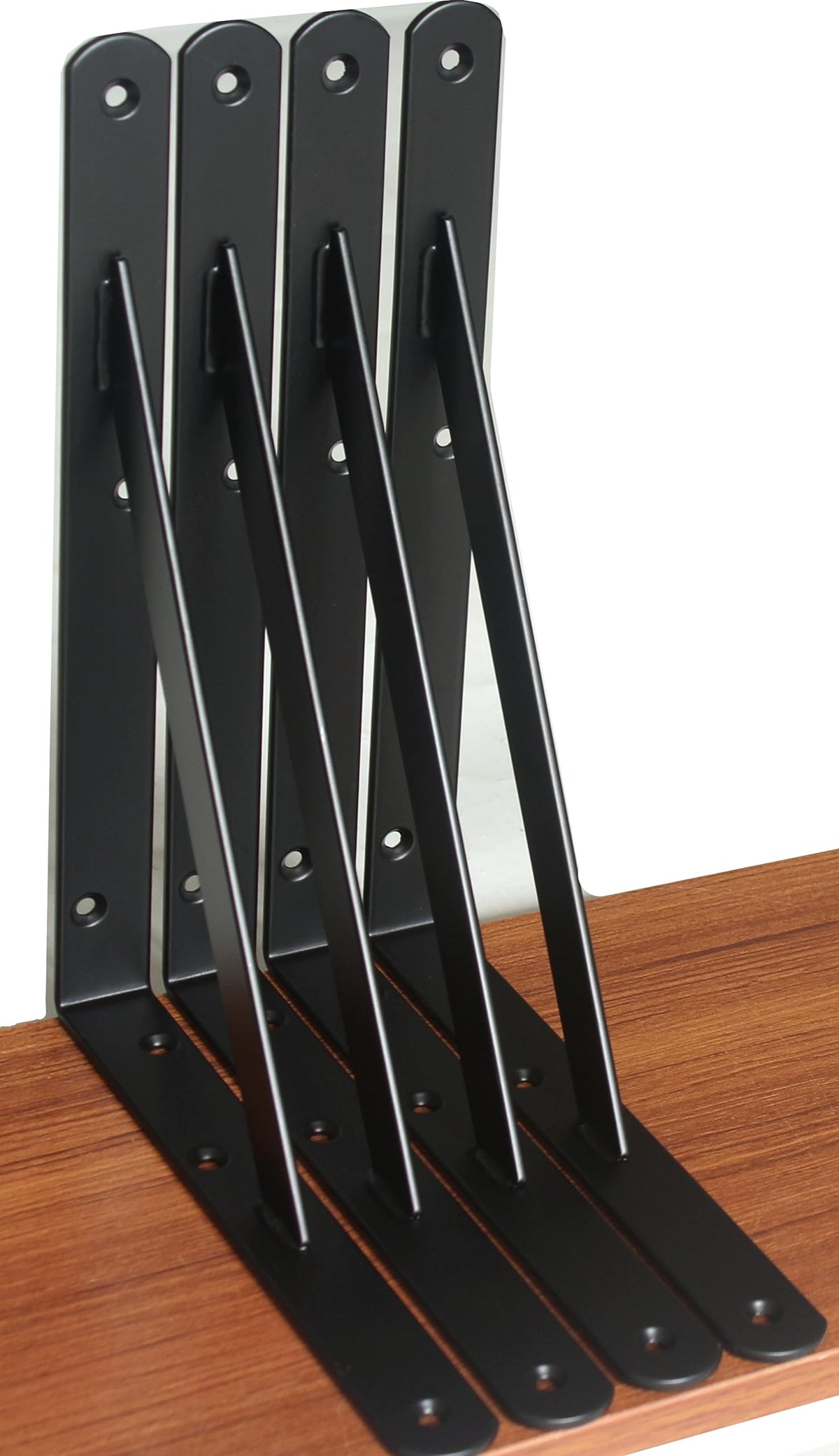 Heavy-Duty Shelf Support Angle Brackets with Screws