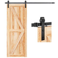 EaseLife Heavy-Duty Sliding Barn Door Track Hardware Kit