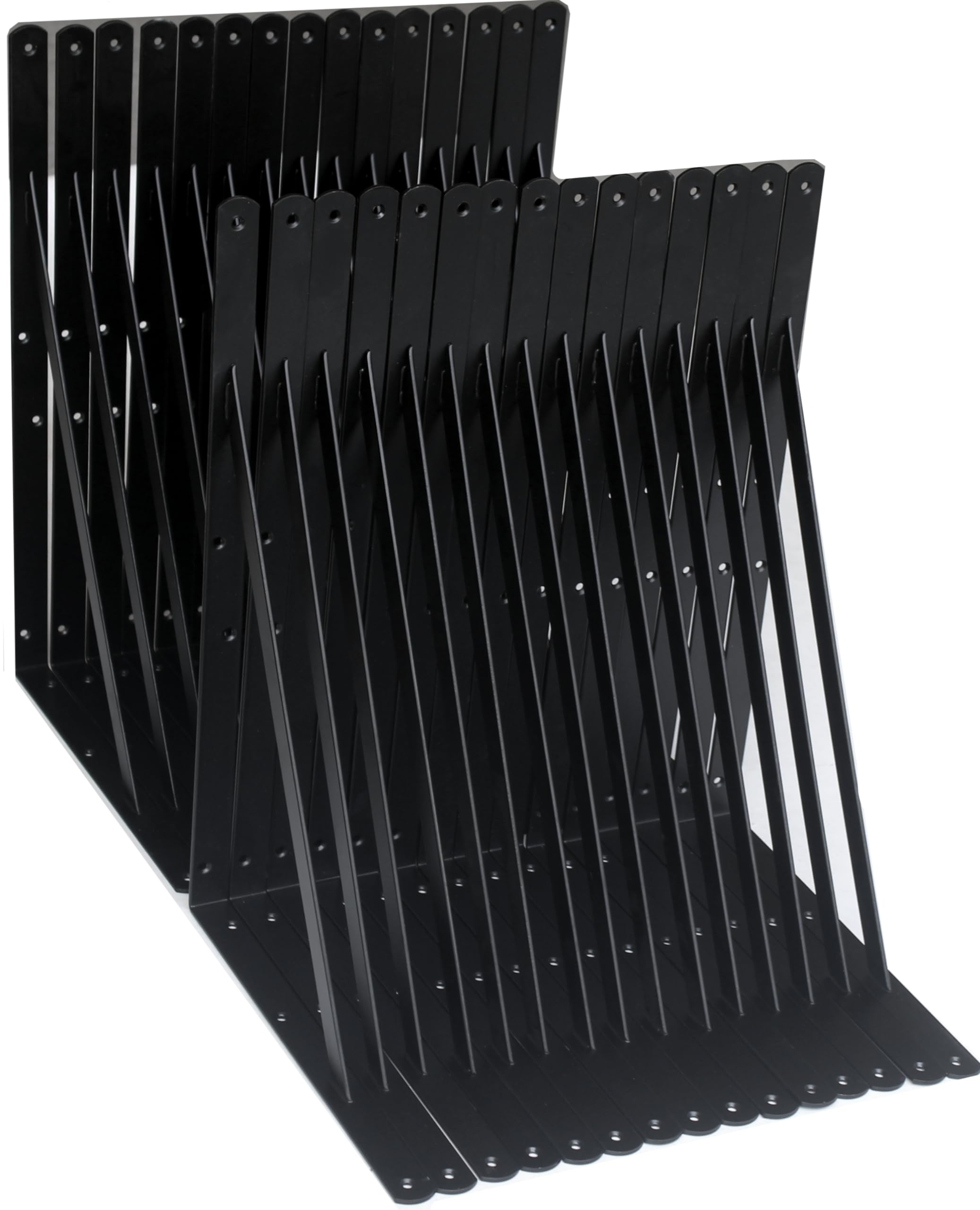 Heavy-Duty Shelf Support Angle Brackets with Screws