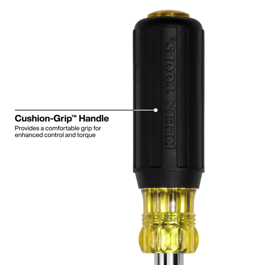 Klein Tools Cushion-Grip Multi-Bit Screwdriver & Nut Driver Set