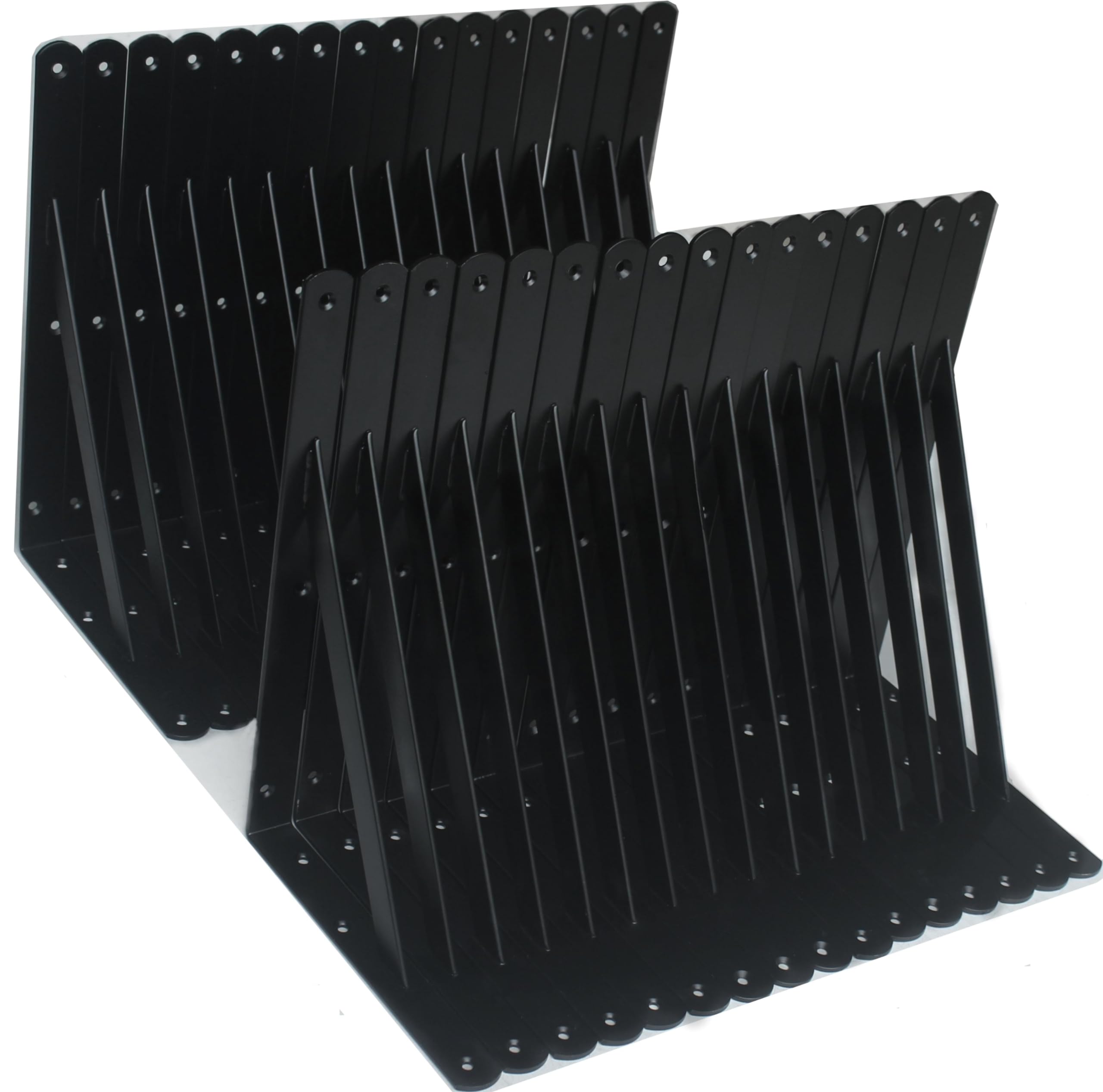 Heavy-Duty Shelf Support Angle Brackets with Screws