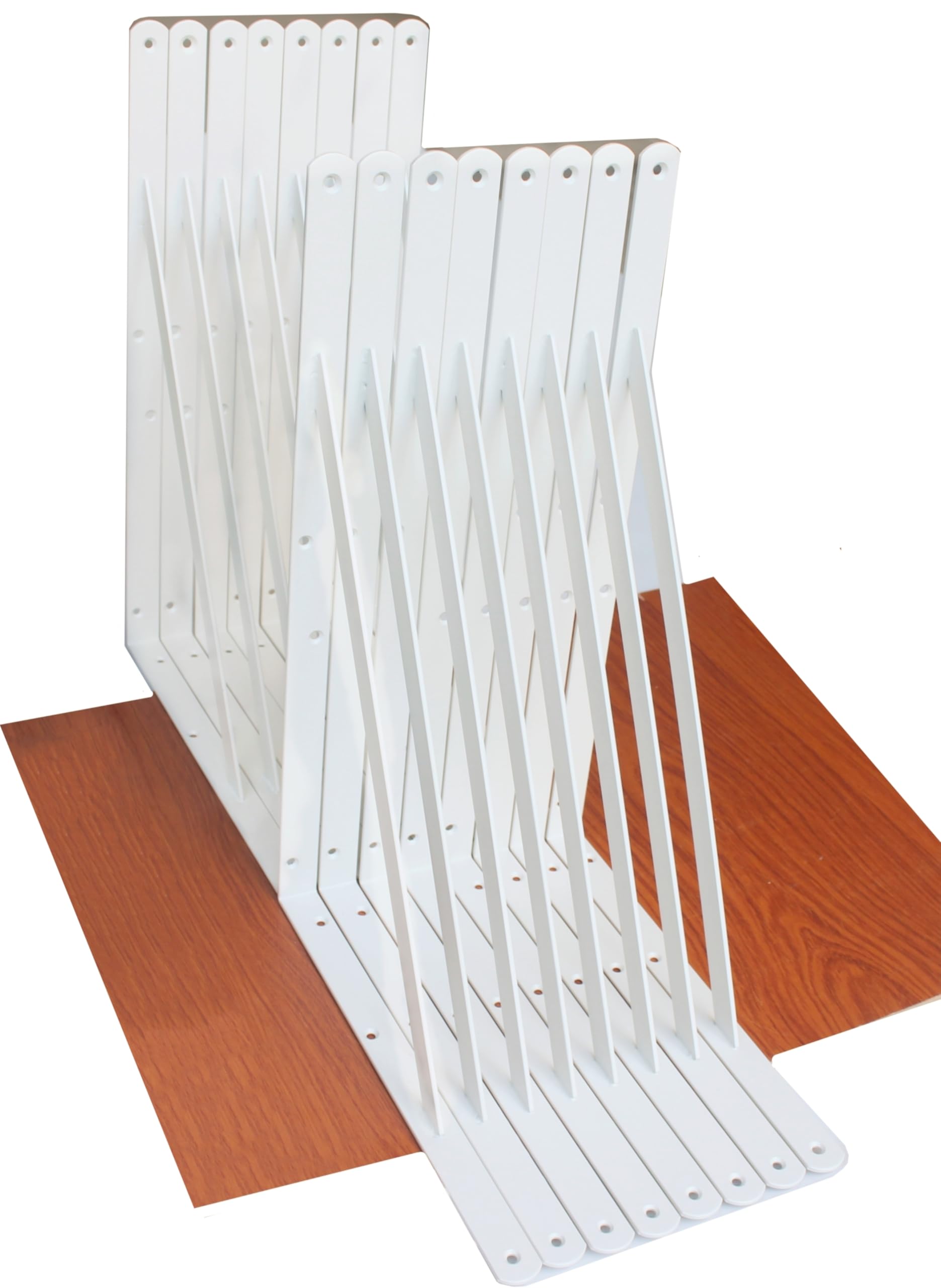 Heavy-Duty Shelf Support Angle Brackets with Screws