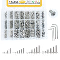Black Screw Assortment Kit with Storage Case