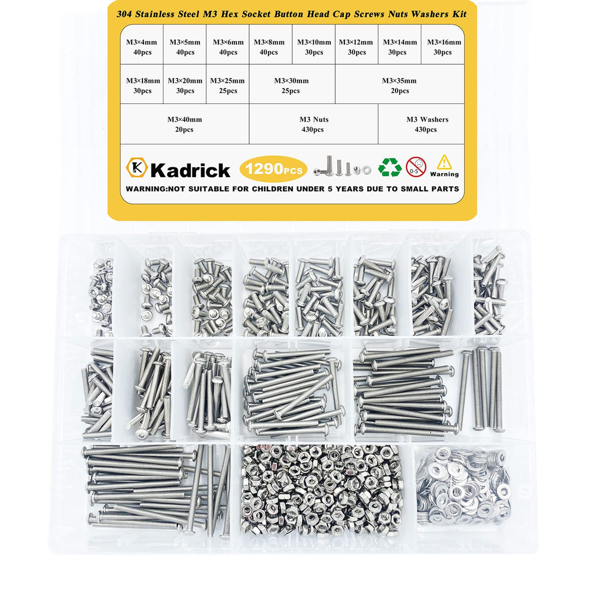 New Black Screw Assortment C