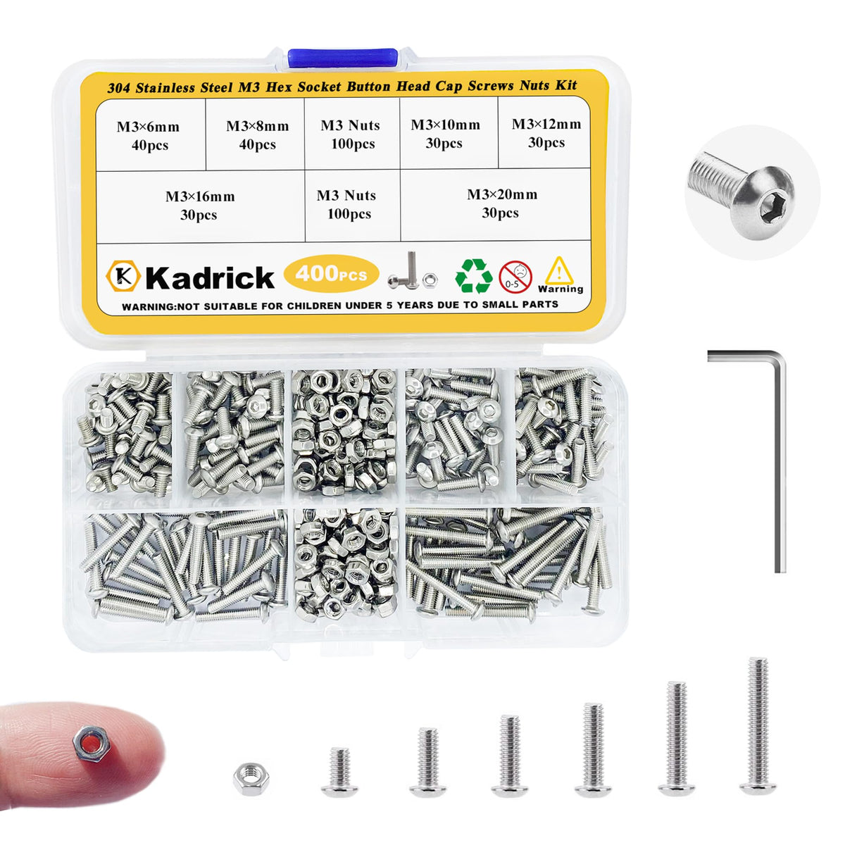 New Black Screw Assortment C