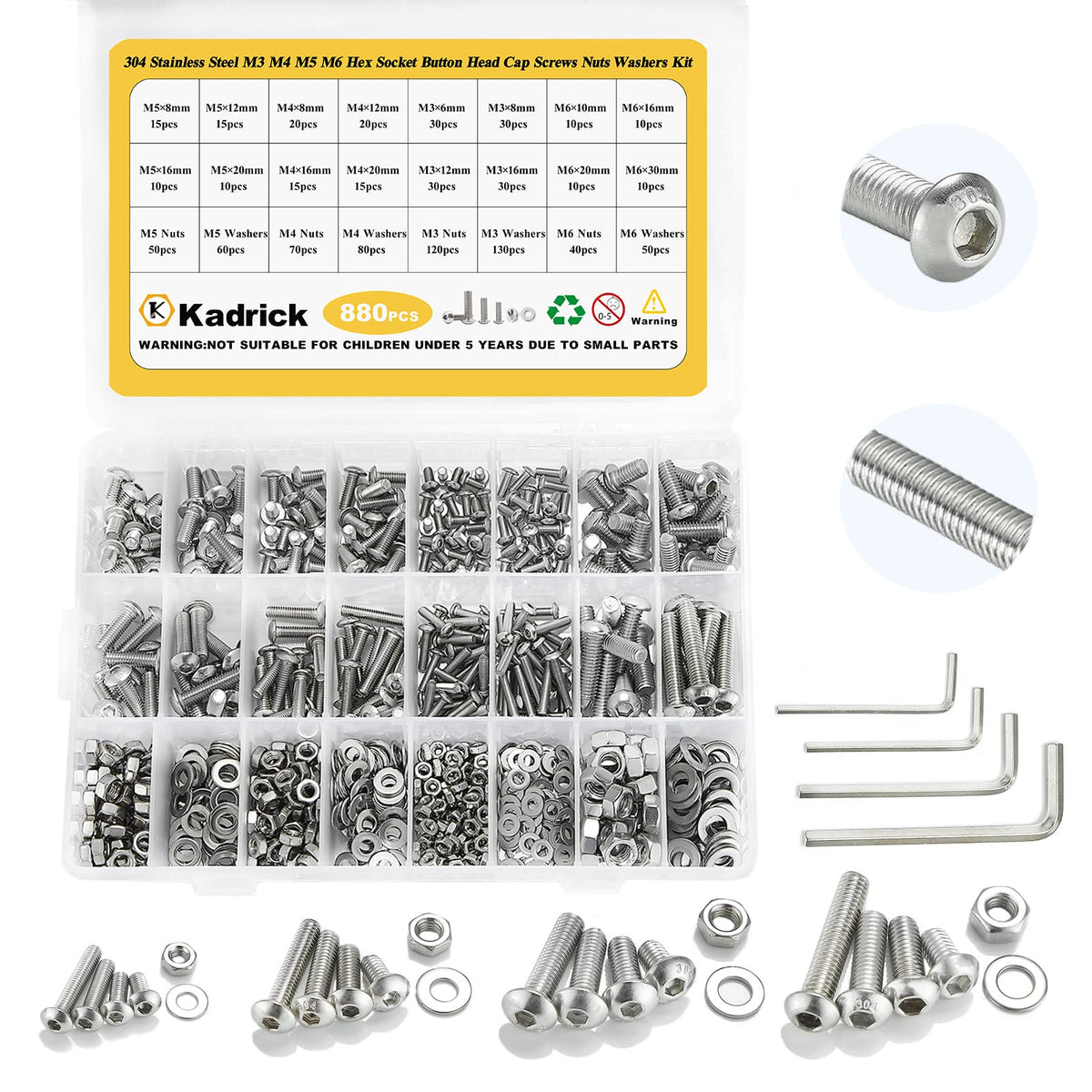 New Black Screw Assortment C