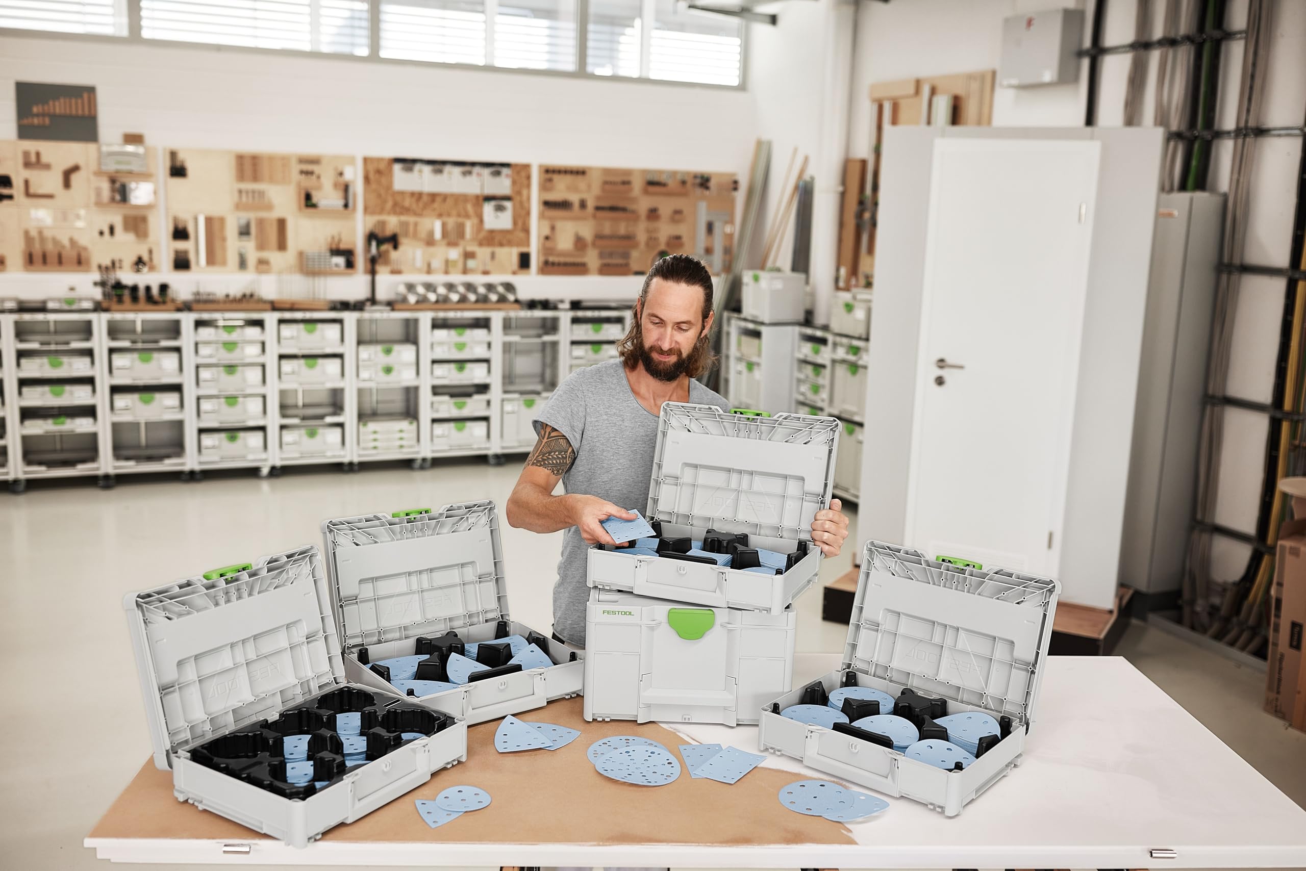 Festool SYS-STF 80x133 Garnet 100-Piece Abrasive Set