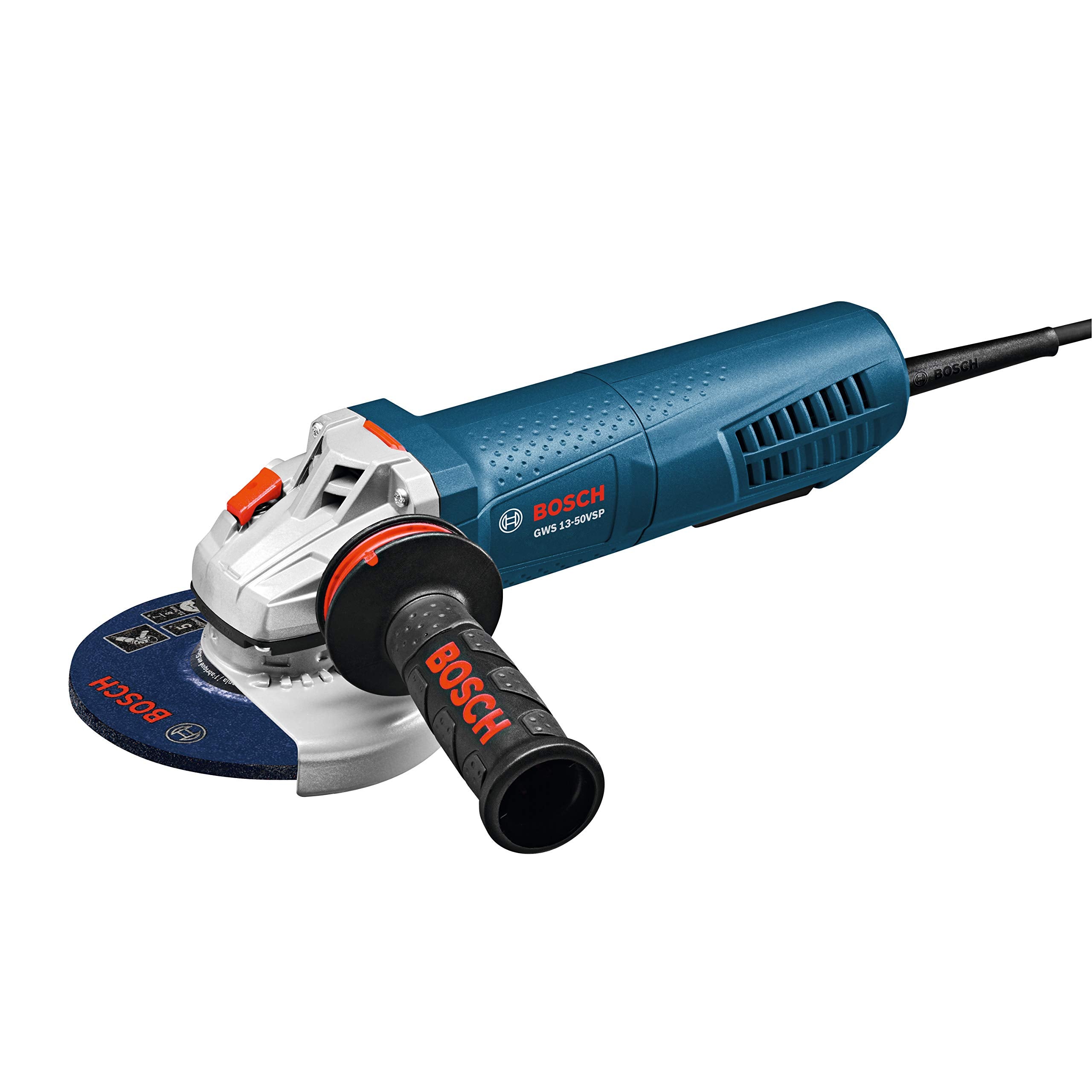 Bosch 5 In. Variable-Speed Angle Grinder with Paddle Switch and Dust Guard GWS13-50VSP-DG