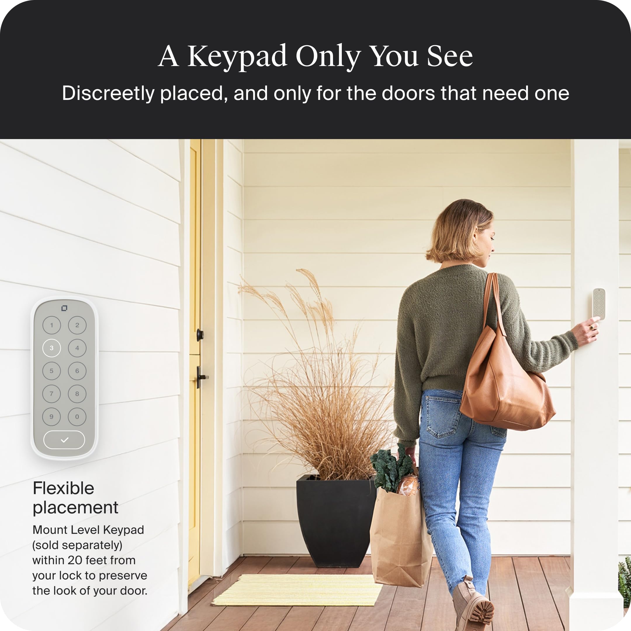 Level Lock Pro Smart Deadbolt with Matter Support