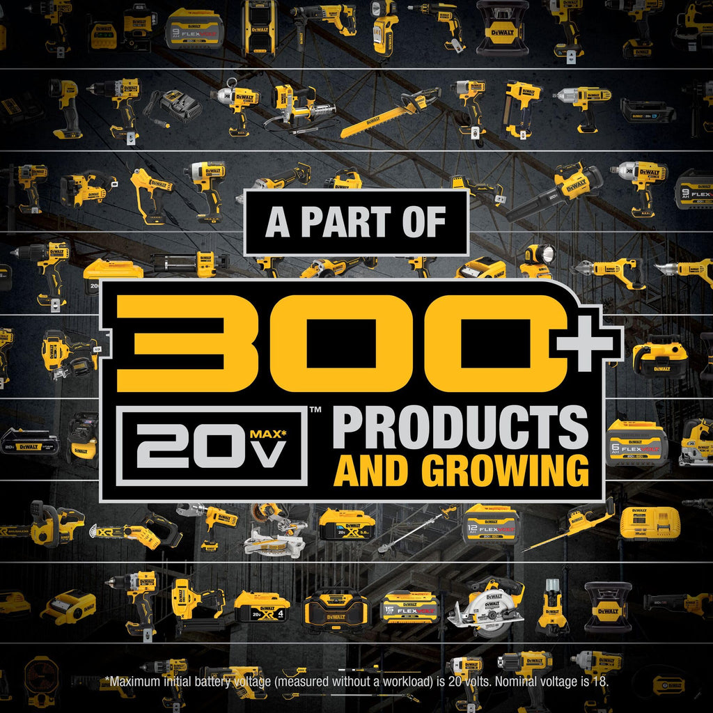 DEWALT DCD771C2 20V MAX 1/2-Inch Compact Drill Driver Kit