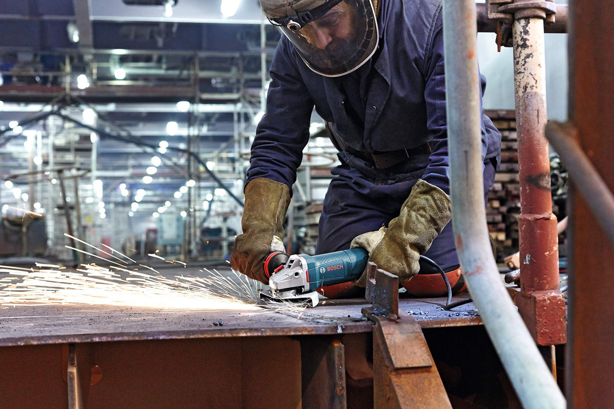 Bosch 5 In. Variable-Speed Angle Grinder with Paddle Switch and Dust Guard GWS13-50VSP-DG