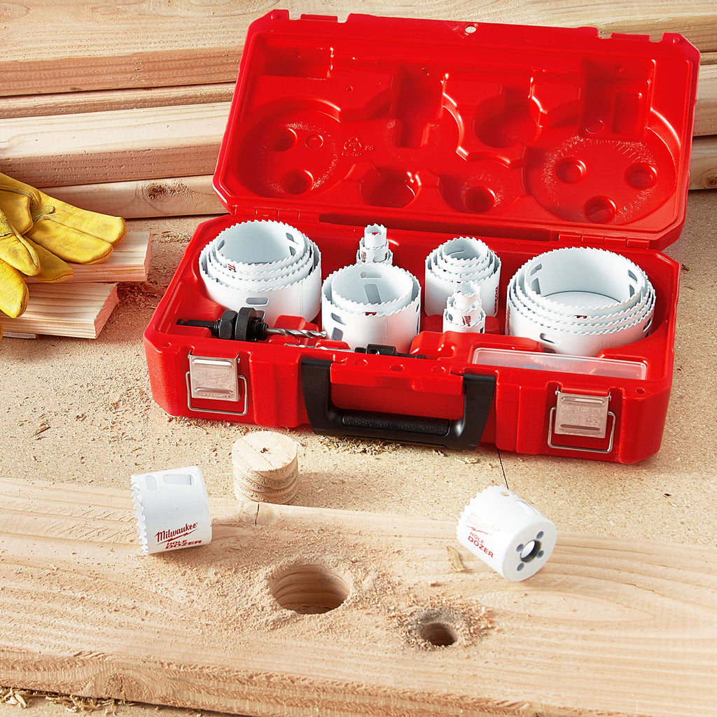 Milwaukee 28-Piece Professional Ice Hardened Hole Saw Kit