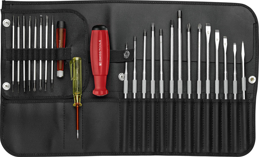 PB Swiss PB 8515 31-Piece Allrounder Tool Roll-Up Set